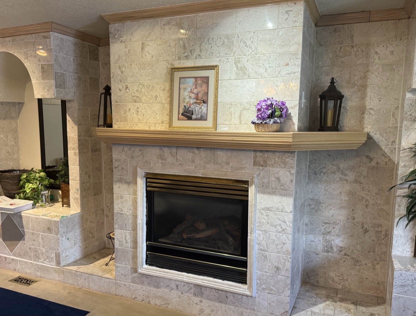Tyler House — living room